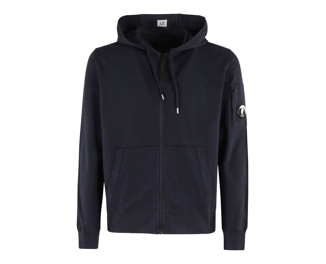 C.P. Company Light Fleece Full Zip Hooded - 7tonn: брендовий
